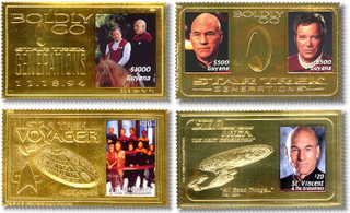 Illustration for article titled Awesome science fiction postage stamps from around the world